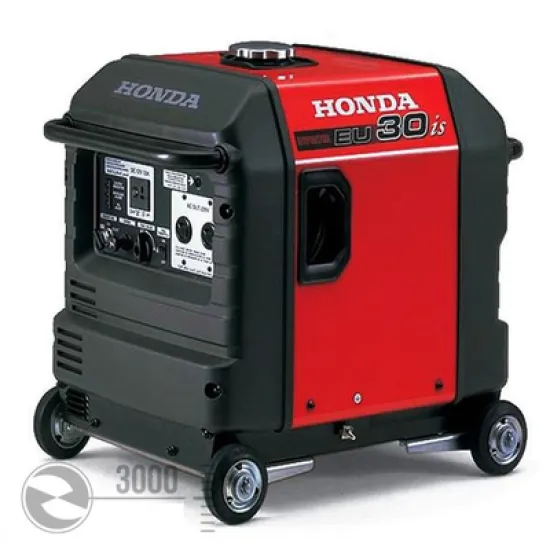 Генератор Honda бензинов монофазен инверторен обезшумен 3000 W, 5.5 к.с., 12.2 A, 230 V, EU30IS