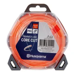Корда Husqvarna за моторна коса петоъгълна 2.4 мм х 15 м, Core Cut Корда Husqvarna за моторна коса петоъгълна 2.4 мм х 15 м, Core Cut