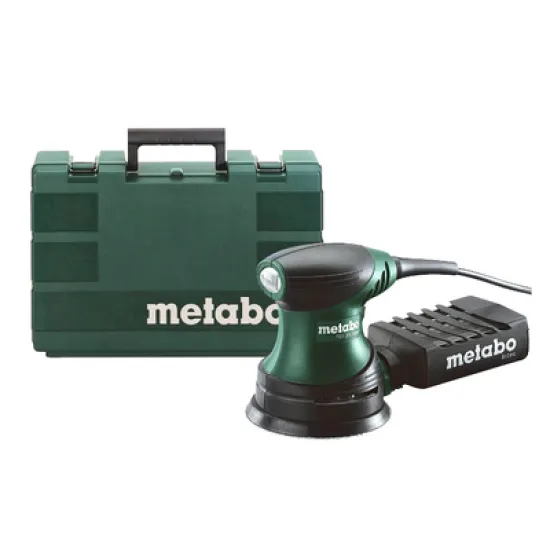 Шлайф Metabo орбитален  ф 125 мм, 240 W, 11 000 об./мин, FSX 200 Intec