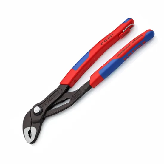 Клещи Knipex водопроводни с бутон за регулиране и изолация 250 мм, 2 , 50 мм, Cobra