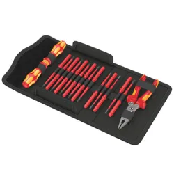 Клещи Wera комплект с изолация 17 бр. Клещи Wera комплект с изолация 17 бр.