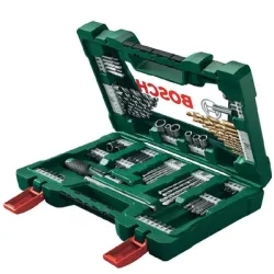 Накрайник бит Bosch комплект със свредла 91 бр., 1/4 Накрайник бит Bosch комплект със свредла 91 бр., 1/4