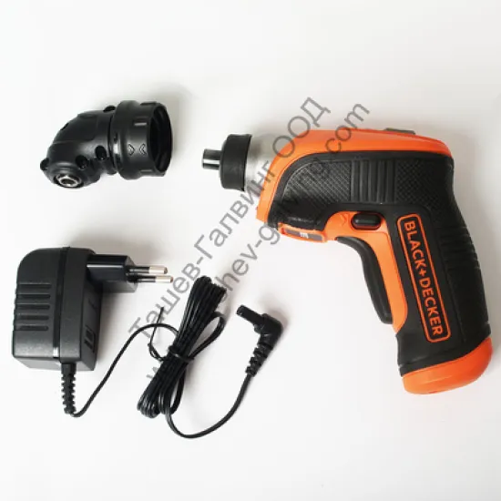 Отвертка Black & Decker акумулаторна  3.6 V, 1.5 Ah, 5.5 Nm, CS3652LC