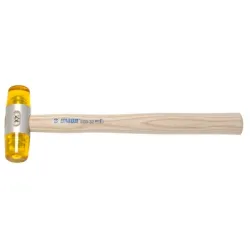 Чук Unior силиконов с дървена дръжка 0.565 кг, ф 40х320 мм, жълт, 820