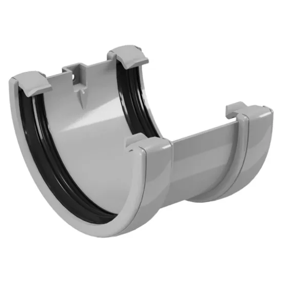 Съединител Devorex за улуци 120 мм, сив, PVC, Classic 120 Съединител Devorex за улуци 120 мм, сив, PVC, Classic 120