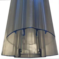 Профил Plazit-Polygal за поликарбонатни плоскости съединителен H 10x6000 мм, прозрачен, Polygal Standard