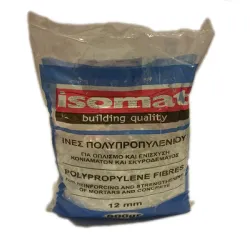 Фибри Isomat за бетон полипропиленови 1.2 мм, 0.6 кг