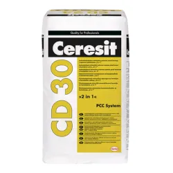 Смес Henkel за саниране на стоманобетонни конструкции за първичен контактен слой 25 кг, сива, Ceresit CD 30 Смес Henkel за саниране на стоманобетонни конструкции за първичен контактен слой 25 кг, сива, Ceresit CD 30