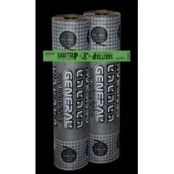 Мембрана General Membrane хидроизолационна битумна APP с мин. посипка 4.5 кг/м2, 1x10 м, 10 м2, червена, Sagitta