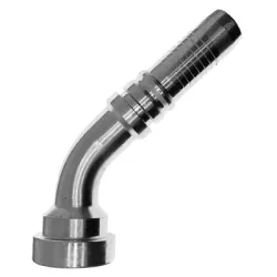 Накрайник Vitillo за хидравлични маркучи дъга 45° фланцови, DN25, 1 - 44.5, SFL 45°