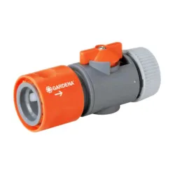 Кран Gardena за маркуч  1/2, бърза връзка Ж <> маркуч