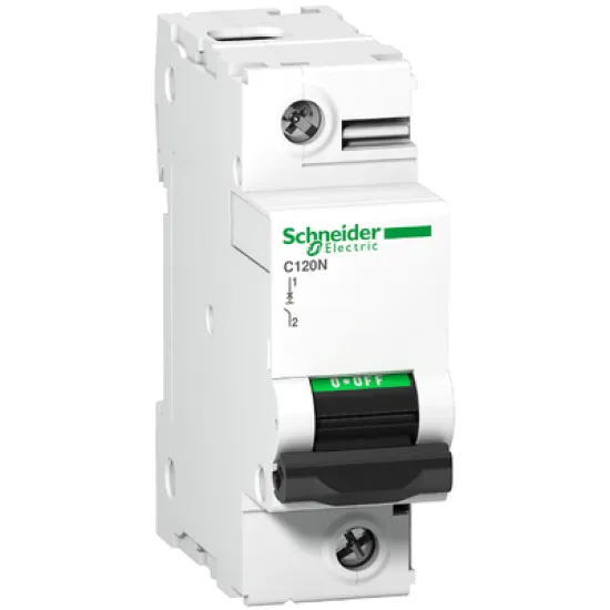 Прекъсвач Schneider Electric автоматичен еднополюсен за DIN шина 80 A, 230 V, 10 kA, крива C, 1P, Acti 9 iC60