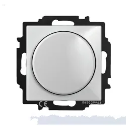 Ключ ABB електрически интериорен димиращ скрит монтаж, 10 A, 300 W, бял, 2251 UCGL-94-507