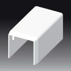 Капачка Kopos за кабелен канал PVC 20х20 мм, бяла, 8621 HB Капачка Kopos за кабелен канал PVC 20х20 мм, бяла, 8621 HB