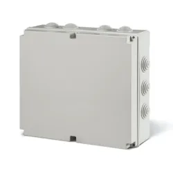 Кутия Scame разклонителна PVC за открит монтаж, противовлажна 300x220x120 мм, открит монтаж, сива, 55 IP, Scabox Кутия Scame разклонителна PVC за открит монтаж, противовлажна 300x220x120 мм, открит монтаж, сива, 55 IP, Scabox