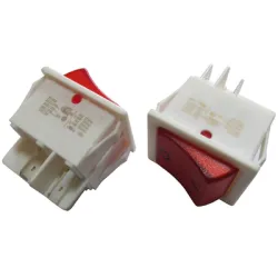 Ключ Delta-Elis за бойлер светещ 22х30 мм, червен с бяла рамка Ключ Delta-Elis за бойлер светещ 22х30 мм, червен с бяла рамка