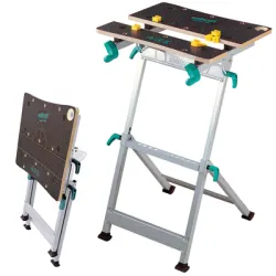 Маса Wolfcraft многофункционална със стеги 650х420х950 мм, 120 кг, Master 600 Маса Wolfcraft многофункционална със стеги 650х420х950 мм, 120 кг, Master 600