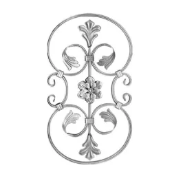 Пано alWayService от ковано желязо декоративно гладко 12x6 мм, 295x532 мм Пано alWayService от ковано желязо декоративно гладко 12x6 мм, 295x532 мм