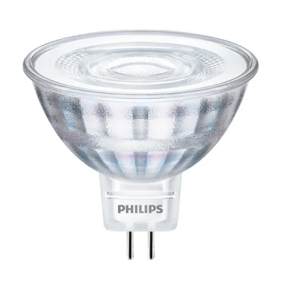 LED крушка Philips  5 W, 12 V, Gx5.3, 2700 K, тип луна, CorePro