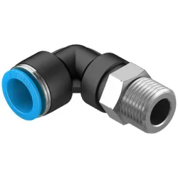Съединител Festo пневматичен шлаух - резба Г-образен 1/2, шлаух 16 мм, QSL-1/2-16 Съединител Festo пневматичен шлаух - резба Г-образен 1/2, шлаух 16 мм, QSL-1/2-16