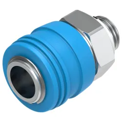 Съединител Festo пневматичен бърза връзка - резба 1/4, KD4-1/4-A Съединител Festo пневматичен бърза връзка - резба 1/4, KD4-1/4-A