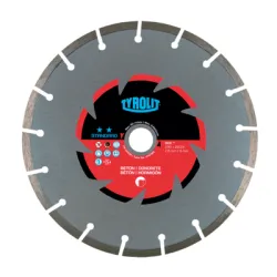 Диск Tyrolit диамантен за сухо рязане на армиран бетон и скални материали 300x25.4x2.6 мм, 10 мм, Standard** DCC Диск Tyrolit диамантен за сухо рязане на армиран бетон и скални материали 300x25.4x2.6 мм, 10 мм, Standard** DCC