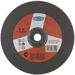 Диск Tyrolit карбофлексен за шлайфане на неръждаема стомана 125x22.3x6 мм, Standard** Inox Диск Tyrolit карбофлексен за шлайфане на неръждаема стомана 125x22.3x6 мм, Standard** Inox