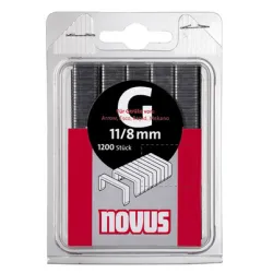 Скоби Novus за такери  10.6х1.25x8 мм, 1200 бр., Type G11