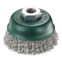 Четка SIT за ъглошлайф  чашковидна, от неръждаема тел, ф 80х25 мм, T80