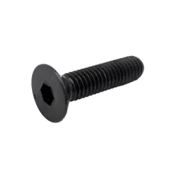 Болт Vipa с фрезенкова глава вътрешен шестостен черен M5x35 мм, 0.8 мм, 10.9, DIN 7991