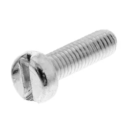 Винт Vipa метрична резба с плоска цилиндрична глава прав шлиц М5х20 мм, 0.8 мм, 7.0, A2, DIN 84 Винт Vipa метрична резба с плоска цилиндрична глава прав шлиц М5х20 мм, 0.8 мм, 7.0, A2, DIN 84