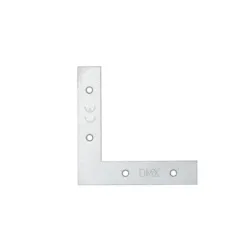 Планка DMX плоска Г-образна 75x75x12x2 мм, 90 °, NA75