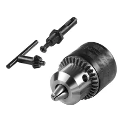 Патронник Wolfcraft за бормашина с ключ метален, 1/2, 20 UNF, 1.5-13 мм, Economy line Патронник Wolfcraft за бормашина с ключ метален, 1/2, 20 UNF, 1.5-13 мм, Economy line