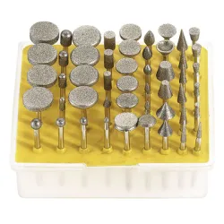 Шлайфгрифер Fervi диамантен комплект ф 3 мм, 50 бр., D050