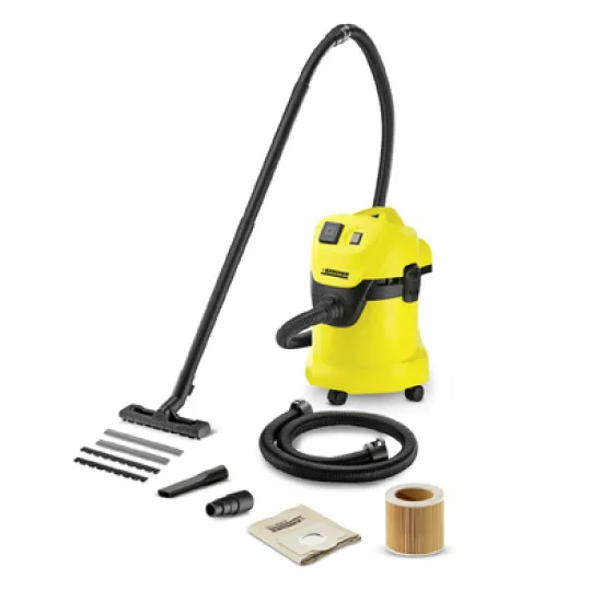 Прахосмукачка Karcher електрическа за сухо и мокро почистване 1000 W, 35 мм, WD 3 P