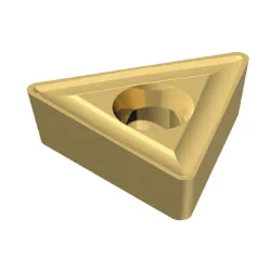 Пластина Fervi за стругарски нож твърдосплавна за проходен отвор за проходни отвори, R 0.4 мм, 9.53х3.97 мм, TCMT