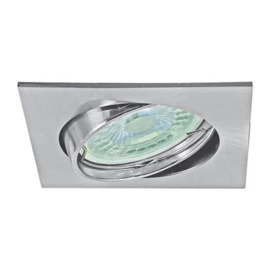 Тяло Vivalux за луничка с насочване за вграждане 50 W, 80 мм, 12 V, 20 IP, Gx5.3, матиран никел, Reff SL510 Тяло Vivalux за луничка с насочване за вграждане 50 W, 80 мм, 12 V, 20 IP, Gx5.3, матиран никел, Reff SL510