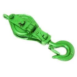 Макара Top Strong строителна с кука 1.5 т, 125 мм