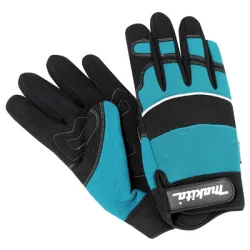 Ръкавици Makita за работа с електроинструменти  размер 10, черно и синьо Ръкавици Makita за работа с електроинструменти  размер 10, черно и синьо