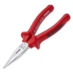 Клещи Unior телефонни островърхи прави, с изолация 140 мм, 2 мм, 506/1VDE Клещи Unior телефонни островърхи прави, с изолация 140 мм, 2 мм, 506/1VDE