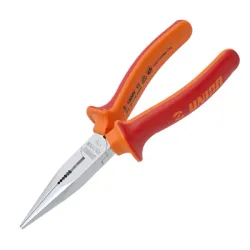 Клещи Unior телефонни островърхи прави, с изолация 200 мм, 3 мм, 508/1VDEBI Клещи Unior телефонни островърхи прави, с изолация 200 мм, 3 мм, 508/1VDEBI