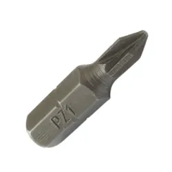 Накрайник бит Black & Decker PZ Pozidriv кръстат  PZ 1, 1/4, 25 мм, Piranha