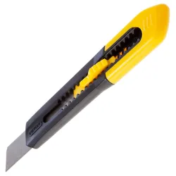 Нож Stanley макетен пластмасов 160х18 мм Нож Stanley макетен пластмасов 160х18 мм