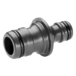 Съединител Gardena за маркуч бърза връзка М-М двупътен пластмасов редуциращ 1/2 - 5/8 - 3/4, Profi Съединител Gardena за маркуч бърза връзка М-М двупътен пластмасов редуциращ 1/2 - 5/8 - 3/4, Profi