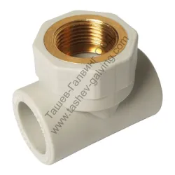 Тройник Pestan PP-R с вътрешна резба за водопровод ф 32 мм х 1, 20 bar, Fluidtherm Тройник Pestan PP-R с вътрешна резба за водопровод ф 32 мм х 1, 20 bar, Fluidtherm