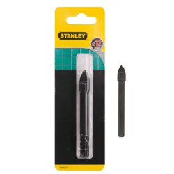 Свредло Stanley за стъкло и керамика с твърдосплавна пластина 12 мм, 97 мм, STA53377 Свредло Stanley за стъкло и керамика с твърдосплавна пластина 12 мм, 97 мм, STA53377
