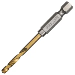 Свредло Milwaukee за метал стандартно 4 мм, 26/71.5 мм, HSS-G TiN, Shockwave Red Hex Свредло Milwaukee за метал стандартно 4 мм, 26/71.5 мм, HSS-G TiN, Shockwave Red Hex