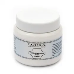 Боя тебеширена Lorka на водна основа  0.2 л, бяла, WM001