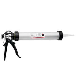 Пистолет Rubi за полиуретанов уплътнител тип салам 0.65 л, алуминиев
