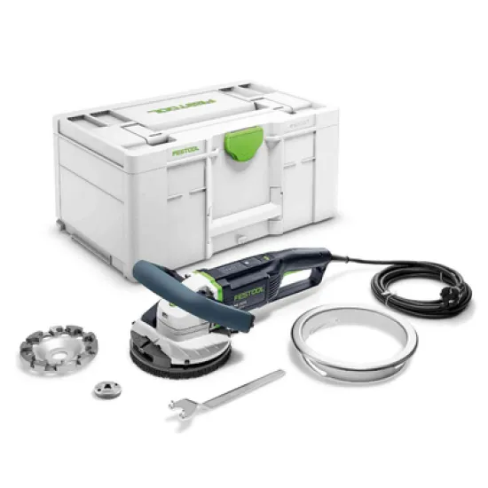Фреза Festool за бетон 1600 W, 3000-7700 об./мин, 130 мм, RG 130 E-Set DIA HD Фреза Festool за бетон 1600 W, 3000-7700 об./мин, 130 мм, RG 130 E-Set DIA HD